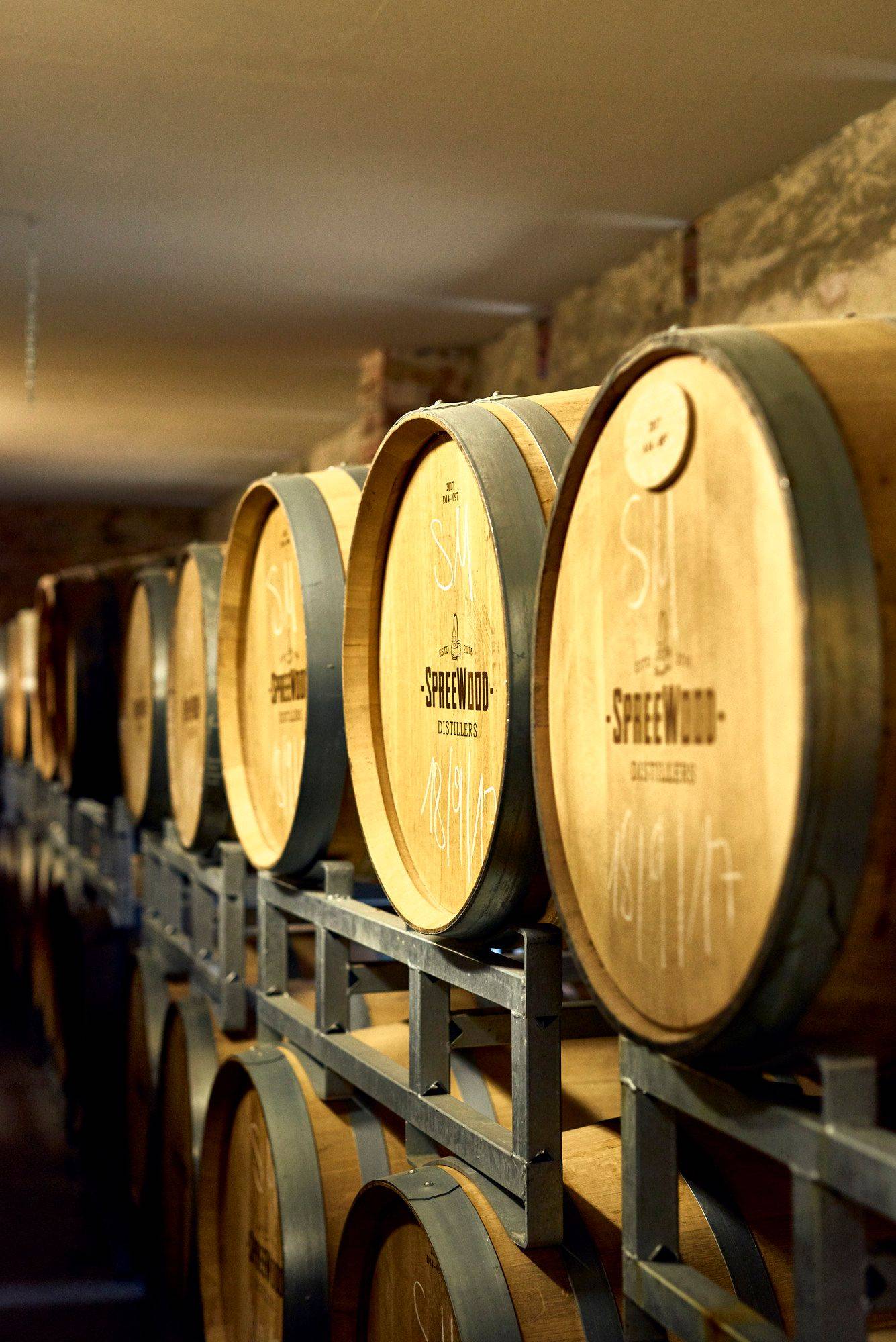 whiskey-maturing-at-the-spreewood-distillers-of-stork-club whiskey maturing at the spreewood distillers of stork club in schlepzig in schlepzig
