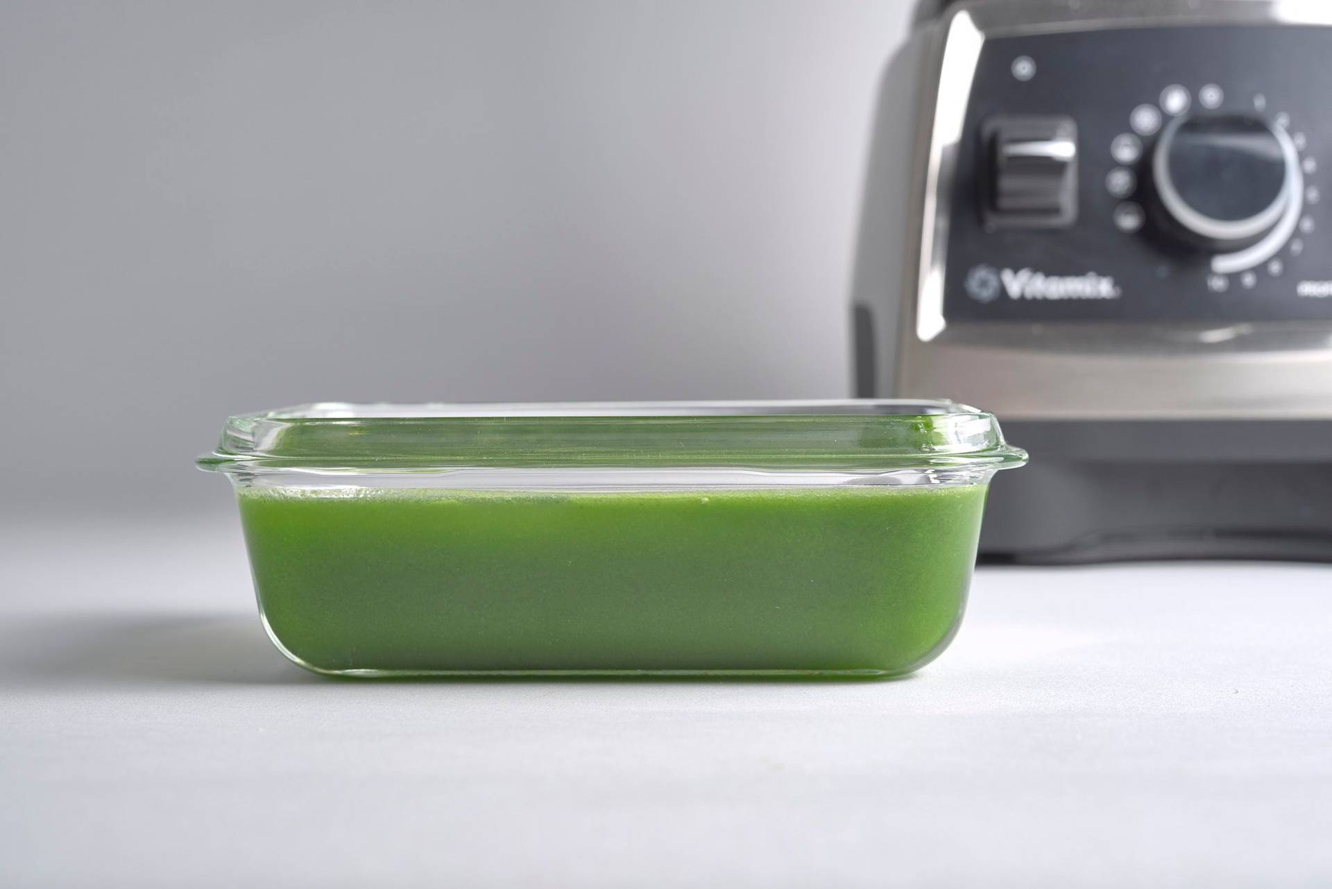 dill-granita liquid dill granita with white background