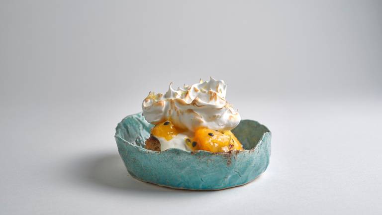 Passion Fruit Meringue Dessert