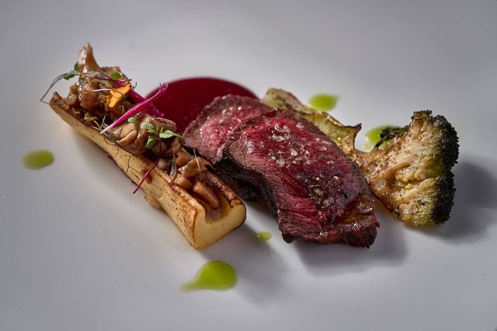 wagyu-celery-mushrooms-and-broccoli-by-chef-mathias-juengling wagyu celery mushrooms-and broccoli by chef mathias juengling